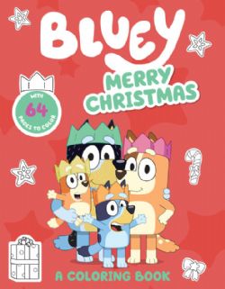 BLUEY -  MERRY CHRISTMAS (ENGLISH V.) -  A COLORING BOOK