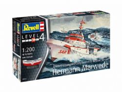 BOAT -  SEARCH AND RESCUE VESSEL HERMANN MARWEDE 1/200 (LEVEL 4) -  REVELL