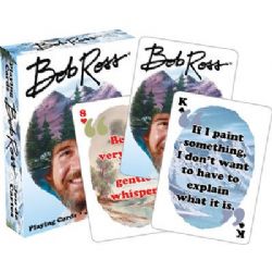 BOB ROSS -  PLAYING CARDS