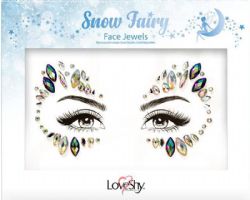 BODY JEWELS -  SKY ADHESIVE FACE JEWELS STICKER - SNOW FAIRY