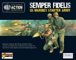BOLT ACTION -  SEMPER FIDELIS - US MARINES STARTER ARMY
