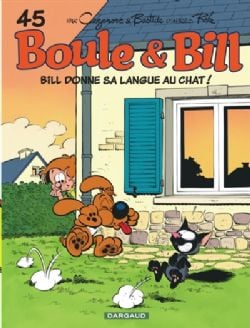 BOULE ET BILL -  BILL DONNE SA LANGUE AU CHAT ! (FRENCH V.) 45