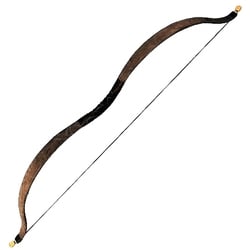 BOWS -  SMALL SQUIRE BOW, BROWN, 39