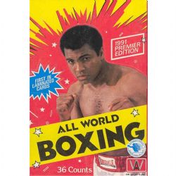 BOXING -  1991 PREMIER EDITION ALL WORLD BOXING (P9/B36)