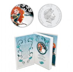 BRAVE -  DISNEY PRINCESS (2016): MERIDA -  2016 NEW ZEALAND COINS 01