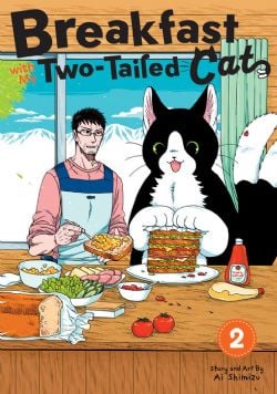 BREAKFAST WITH MY TWO-TAILED CAT -  (ENGLISH V.) 02