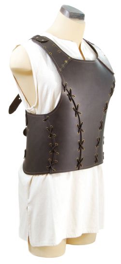 BREASTPLATES -  BORGE BREASTPLATE - BROWN (LARGE)