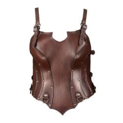 BREASTPLATES -  KENDRA CORSET, 2ND EDITION - BROWN