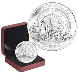 BRILLIANT DOLLARS -  100TH ANNIVERSARY OF THE CANADIAN ARCTIC EXPEDITION -  2013 CANADIAN COINS