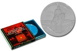 BRILLIANT DOLLARS -  125TH ANNIVERSARY OF THE ROYAL CANADIAN MOUNTED POLICE -  1998 CANADIAN COINS