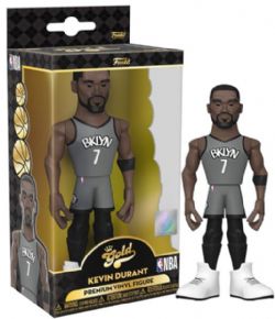 BROOKLYN NETS -  GOLD VINYL FIGURE OF KEVIN DURANT (5 INCH)