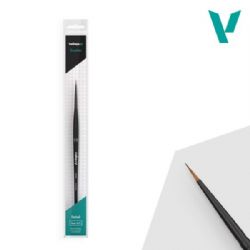 BRUSH -  ROUND BRUSH SYNTHETIC HAIR - DETAIL MODEL SIZE 3/0 -  VALLEJO VAL-BR B02030