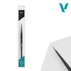 BRUSH -  ROUND BRUSH WITH SYNTHETIC HAIR - DETAIL MODEL SIZE 4/0 -  VALLEJO VAL-BR B02040