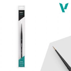 BRUSH -  ROUND BRUSH WITH SYNTHETIC HAIR - DETAIL MODEL SIZE 5/0 -  VALLEJO VAL-BR B02050