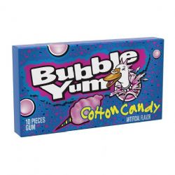 BUBBLE YUM -  BUBBLEGUM - COTTON CANDY