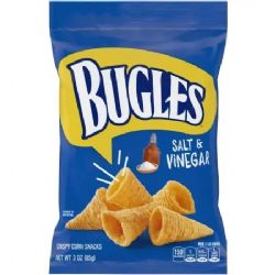 BUGLES -  SALT AND VINEGAR CORN SNACKS (85 G)