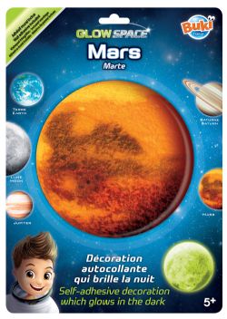 BUKI -  GLOW-IN-THE-DARK MARS -  GLOW SPACE