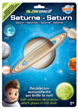 BUKI -  GLOW-IN-THE-DARK SATURNE -  GLOW SPACE