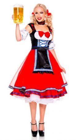 Bavarian -  Oktoberfest Beer Girl - X-Large (14-16)