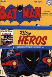 CAHIERS RETRO DC COMICS -  RETRO HEROS