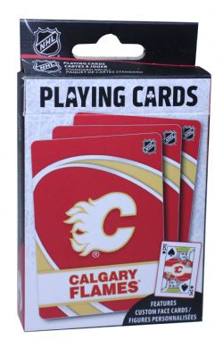 CALGARY FLAMES -  PLAYING CARDS