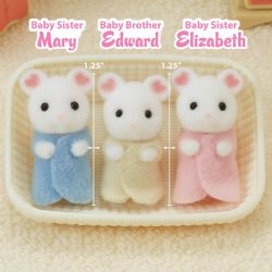 CALICO CRITTERS -  MARSHMALLOW MOUSE TRIPLETS