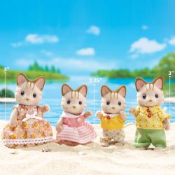 CALICO CRITTERS -  STRIPED CAT FAMILY