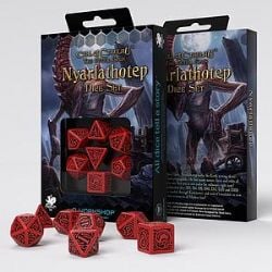 CALL OF CTHULHU -  DICE SET - THE OUTER GODS: NYARLATHOTEP (ENGLISH) -  Q-WORKSHOP