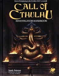 CALL OF CTHULHU -  INVESTIGATOR HANDBOOK (ENGLISH)
