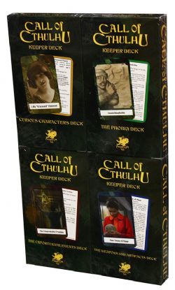CALL OF CTHULHU -  KEEPER DECKS (ENGLISH)