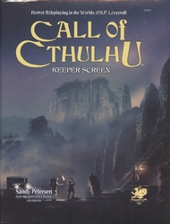 CALL OF CTHULHU -  KEEPER SCREEN (ENGLISH)