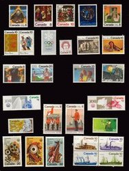 CANADA -  1976 COMPLETE YEAR SET, 28 USED STAMPS