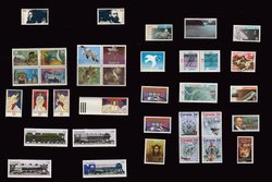 CANADA -  1986 COMPLETE YEAR SET, 36 USED STAMPS