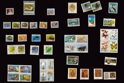 CANADA -  1988 COMPLETE YEAR SET, 49 USED STAMPS