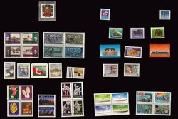 CANADA -  1989 COMPLETE YEAR SET, 43 USED STAMPS