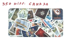 CANADA -  350 ASSORTED STAMPS - CANADA