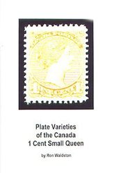 CANADA -  PLATE VARIETIES OF THE CANADA 1 CENT SMALL QUEEN