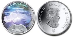 CANADIAN ACHIEVEMENTS -  PANORAMIC PHOTOGRAPHY - NIAGARA FALLS -  2007 CANADIAN COINS 02