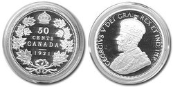 CANADIAN COINS COPY -  1921 50-CENT COPY -  1921 CANADIAN COINS