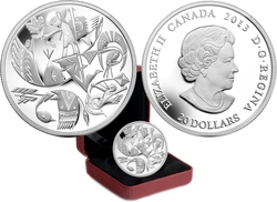 CANADIAN CONTEMPORARY ART -  2013 CANADIAN COINS