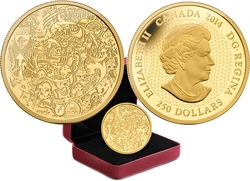 CANADIAN CONTEMPORARY ART -  2014 CANADIAN COINS