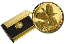 CANADIAN FLORAL EMBLEMS -  THE WHITE TRILLIUM, ONTARIO -  2003 CANADIAN COINS 06