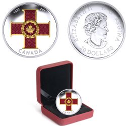 CANADIAN HONOURS -  45TH ANNIVERSARY OF THE CROSS OF VALOUR -  2017 CANADIAN COINS 04