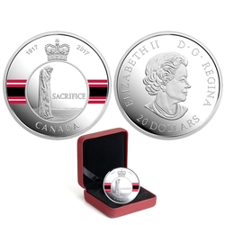 CANADIAN HONOURS -  SACRIFICE MEDAL -  2017 CANADIAN COINS 01