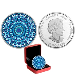 CANADIAN KALEIDOSCOPE -  POLAR BEAR -  2016 CANADIAN COINS 01