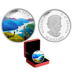 CANADIAN LANDSCAPE -  REACHING THE TOP -  2016 CANADIAN COINS 04