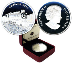 CANADIAN LOCOMOTIVES -  D-10 -  2011 CANADIAN COINS 04
