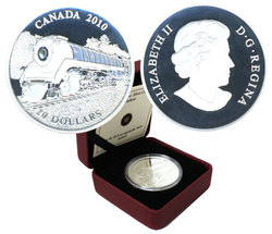 CANADIAN LOCOMOTIVES -  SELKIRK -  2010 CANADIAN COINS 03