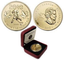 CANADIAN OLYMPIC HOCKEY GOLD -  2010 CANADIAN COINS