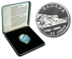 CANADIAN SPORTS FIRSTS -  CURLING -  2000 CANADIAN COINS 10